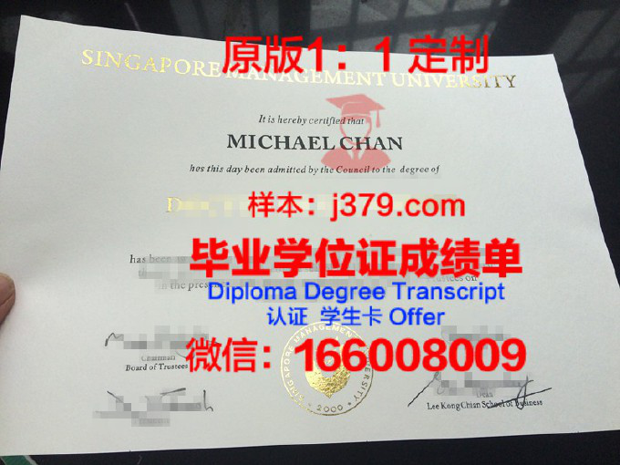 新加坡管理学院毕业证(新加坡管理学院diploma)